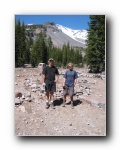 Shasta 04 - John and Henrich at Horse Camp 3